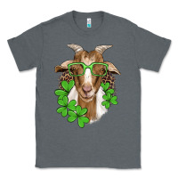 Charcoal Heather st patricks goat with glasses Classic Tee - Artiststas