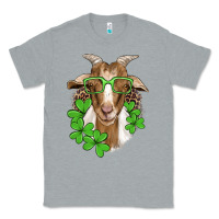 Heather Grey st patricks goat with glasses Classic Tee - Artiststas