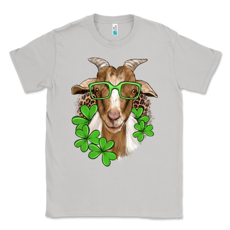 St Patricks Goat With Glasses Classic Tee by Artiststas | Teevron