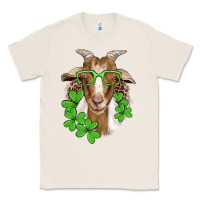 Natural st patricks goat with glasses Classic Tee - Artiststas
