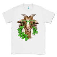 White st patricks goat with glasses Classic Tee - Artiststas
