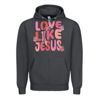 Smoke love like jesus Zipper Hoodie - MaliasSmallBusiness