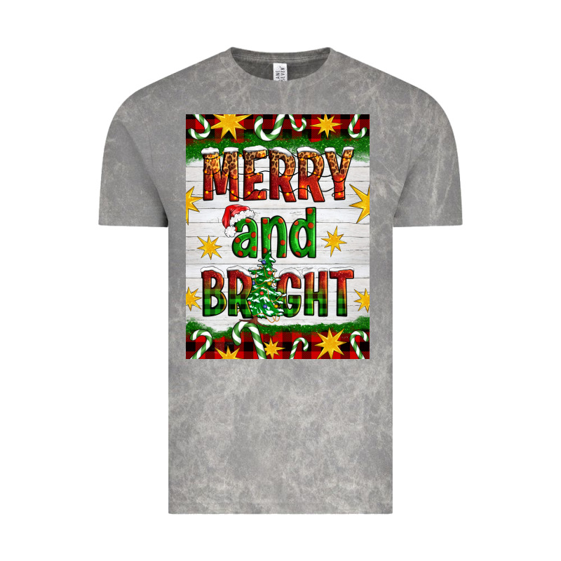Merry And Bright Vintage Tee by Artiststas | Teevron