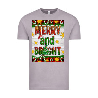 Vintage Zinc Merry And Bright Vintage Tee - Artiststas