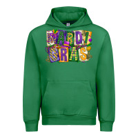 Emerald mardi  gras Urban Hoodie - CowGirlArtShop