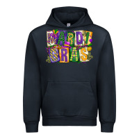 Navy mardi  gras Urban Hoodie - CowGirlArtShop