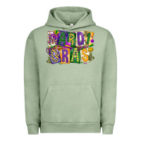 Pigment Oil Green mardi  gras Urban Hoodie - CowGirlArtShop