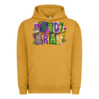 Pigment Peanut Butter mardi  gras Urban Hoodie - CowGirlArtShop