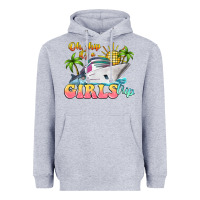 Heather Grey oh ship it's a girls trip Heavyweight Hoodie - LillyAllenDesigns