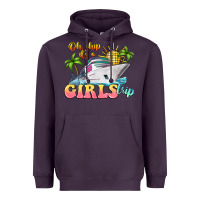 Plum oh ship it's a girls trip Heavyweight Hoodie - LillyAllenDesigns