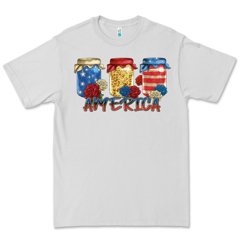 America Mason Jar Premium Tee by Zillion Design Studio | Teevron