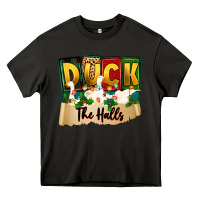 Asphalt christmas duck the halls Heavy Core Tee - Zillion Design Studio