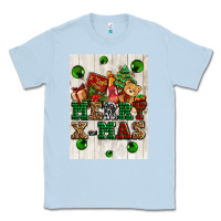 Dusty Blue merry xmas Classic Tee - AdoDesignShop