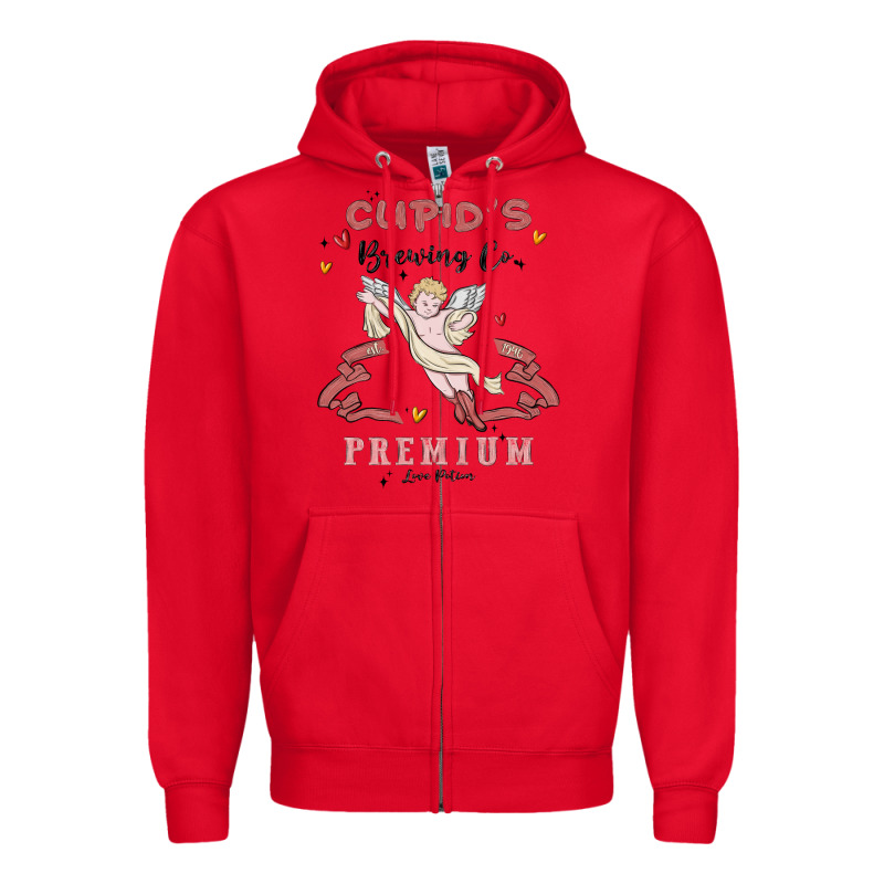 Cupids Brewing Company Zipper Hoodie by MaliasSmallBusiness | Teevron