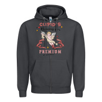 Smoke cupids brewing company Zipper Hoodie - MaliasSmallBusiness
