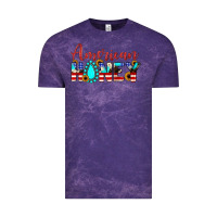 Cloud Purple american honey Vintage Tee - JahusDesignShop