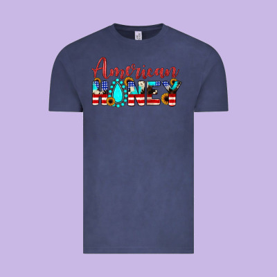 American Honey Vintage Tee Designed By Jahusdesignshop