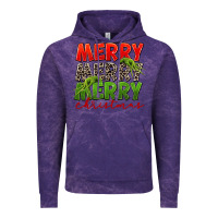 Cloud Purple Merry christmas Vintage Hoodie - FaDigitalArtStudio
