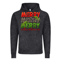 Vintage Black Merry christmas Vintage Hoodie - FaDigitalArtStudio