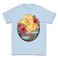 Dusty Blue hatched egg easter chicks Classic Tee - Artiststas