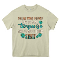 Mossy drink your coffee and handle your shit Heavy Core Tee - texasbilliewilder