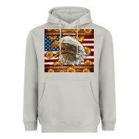 Moon Dust American Flag Eagle Tumbler Heavyweight Hoodie - LillyAllenDesigns