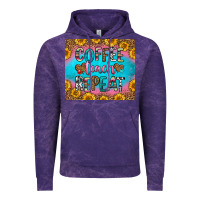Cloud Purple coffee teach repeat Vintage Hoodie - HRA Design Shop