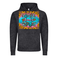 Vintage Black coffee teach repeat Vintage Hoodie - HRA Design Shop