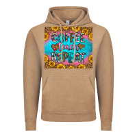 Vintage Coffee coffee teach repeat Vintage Hoodie - HRA Design Shop
