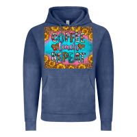 Vintage Denim coffee teach repeat Vintage Hoodie - HRA Design Shop