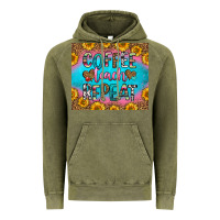 Vintage Olive coffee teach repeat Vintage Hoodie - HRA Design Shop
