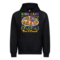 Black king cake calories dont count mardi gras Urban Hoodie - CowGirlArtShop
