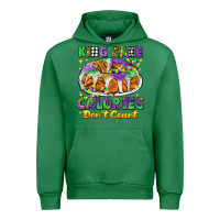 Emerald king cake calories dont count mardi gras Urban Hoodie - CowGirlArtShop