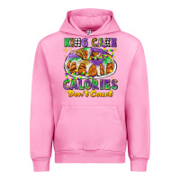 Fuchsia Pink king cake calories dont count mardi gras Urban Hoodie - CowGirlArtShop
