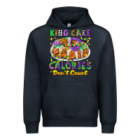 Navy king cake calories dont count mardi gras Urban Hoodie - CowGirlArtShop