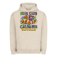 Pigment French Oak king cake calories dont count mardi gras Urban Hoodie - CowGirlArtShop