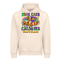 Sandshell king cake calories dont count mardi gras Urban Hoodie - CowGirlArtShop