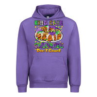 Tulip king cake calories dont count mardi gras Urban Hoodie - CowGirlArtShop