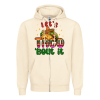 Sandshell let s taco bout it Zipper Hoodie - MaliasSmallBusiness