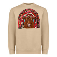 Mushroom valentines red angus rainbow Heavyweight Sweatshirt - JahusDesignShop
