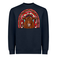 Navy valentines red angus rainbow Heavyweight Sweatshirt - JahusDesignShop