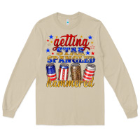 Mushroom getting star spangled hammered Long Sleeve Tee - NancyCooperArtShop