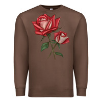 Chestnut Love Rose Premium Sweatshirt - LillyAllenDesigns