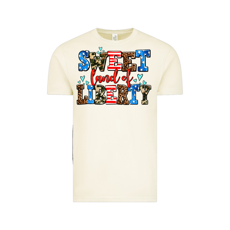 Sweet Land Of Liberty Vintage Tee by AdoDesignShop | Teevron