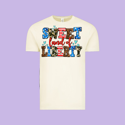 Sweet Land Of Liberty Vintage Tee Designed By Adodesignshop