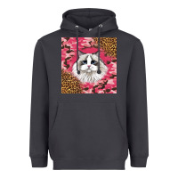 Smoke ragdoll cat Heavyweight Hoodie - LillyAllenDesigns