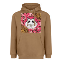 Toasted Coconut ragdoll cat Heavyweight Hoodie - LillyAllenDesigns