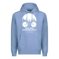 Colony Blue Trail Bike Adventure Awaits Premium Hoodie - Bettercallsaul