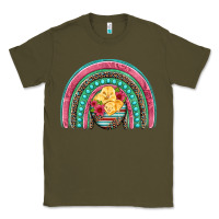 Army Green hatched egg easter chicks rainbow Classic Tee - Artiststas