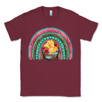 Burgundy hatched egg easter chicks rainbow Classic Tee - Artiststas